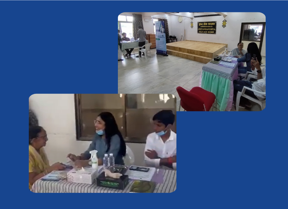 Medical Check-Up at Old Age Home